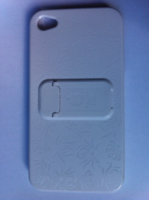 Apple Iphone 4 case met kickstand, wit